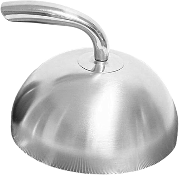 Matte Nonrust Steel Food Cover 15cm Rustproof Kitchens BBQ Grills Protectors - Image 6