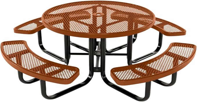 COATEDOUTDOORFURNITURE Heavy-Duty Portable Outdoor Kids Table by CoatedOutdoorFurniture