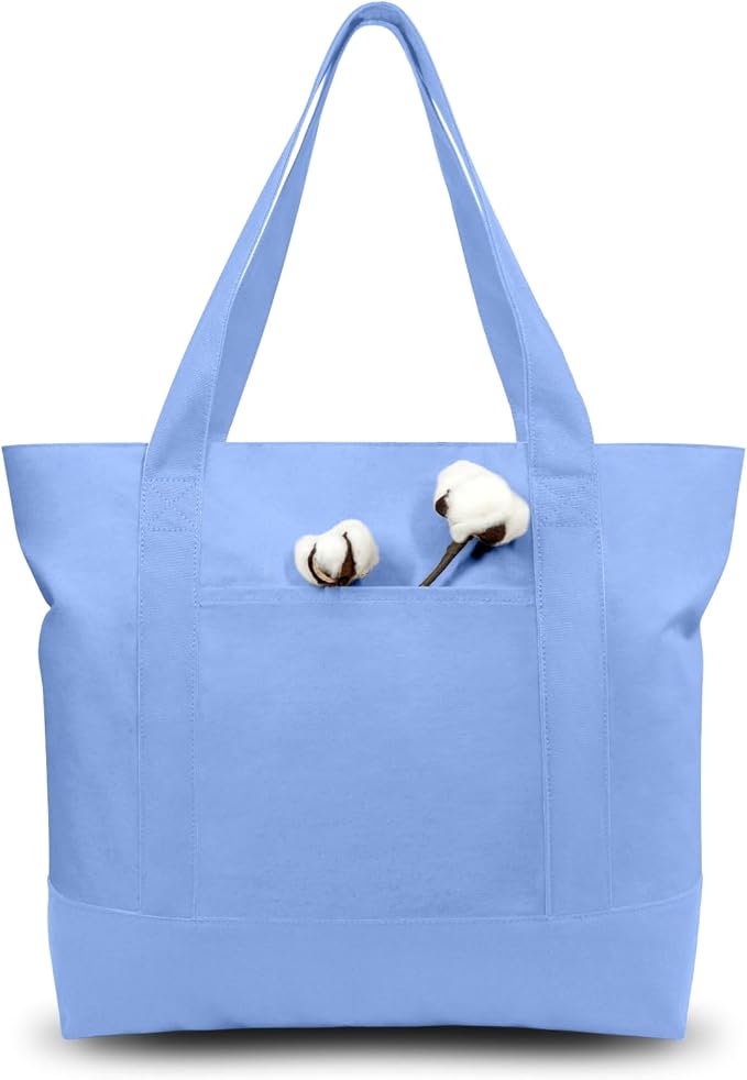 TOPDesign 6-Pack Canvas Tote Bags by TOPDesign
