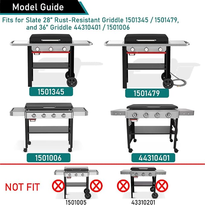 ZJYWSCH Grill Cover for Weber Slate 28" Griddle Outdoor Waterproof 600D Heavy - Image 6