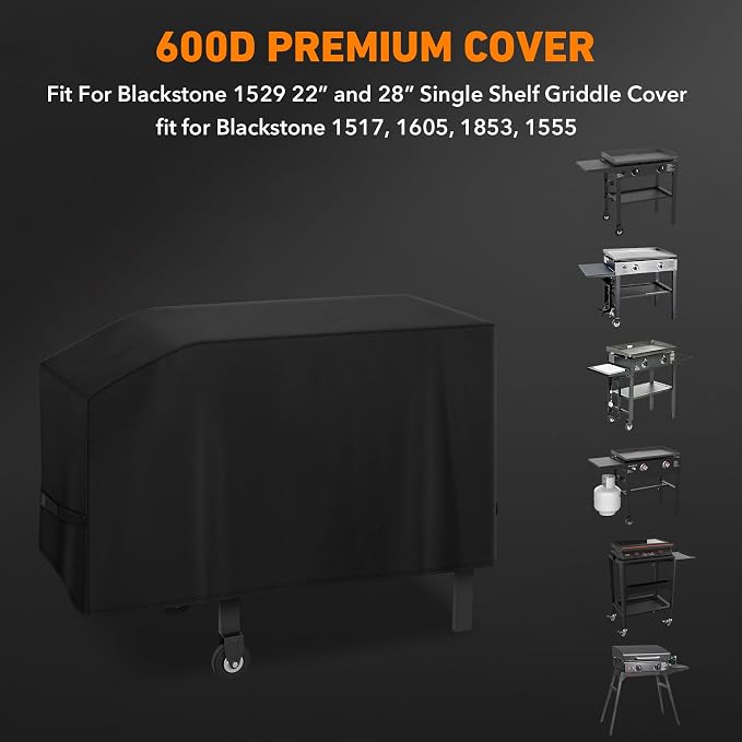ZBXFCSH Outdoor Grill Griddle Cover fits - Image 2
