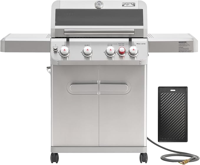 Monument Grills 4+1 Burner Natural Gas Grill by MonumentGrills
