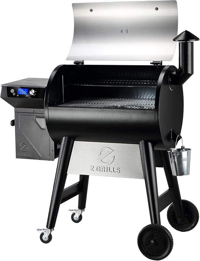 Z GRILLS Wood Pellet Grill & Smoker, 8-in-1 Outdoor BBQ Grill - Image 8