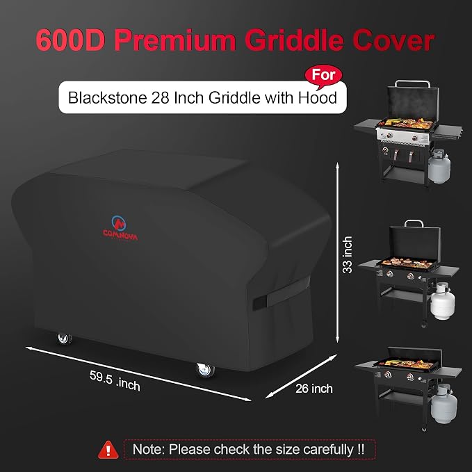 Comnova Griddle Cover for Blackstone 28 Inch - Image 2