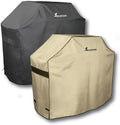 Reversible, Environmentally Friendly, Ventilated, BBQ Grill Cover, Medium – 56” by MontanaGrillingGear
