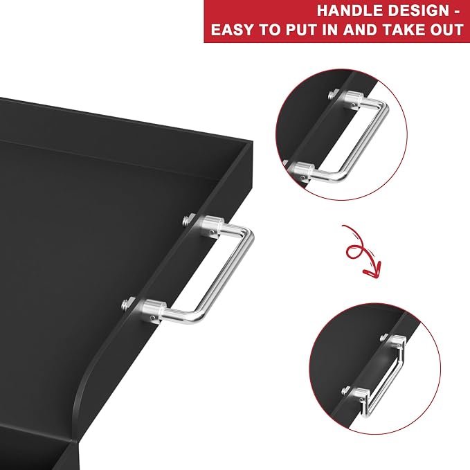 17" x 13" Universal Nonstick Griddle - Image 4