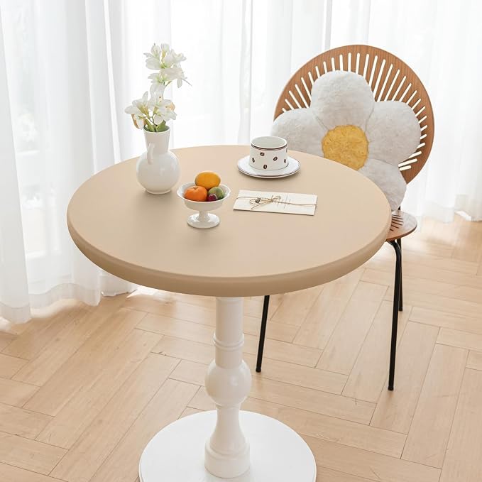Round Fitted PU Tablecloth - Image 4