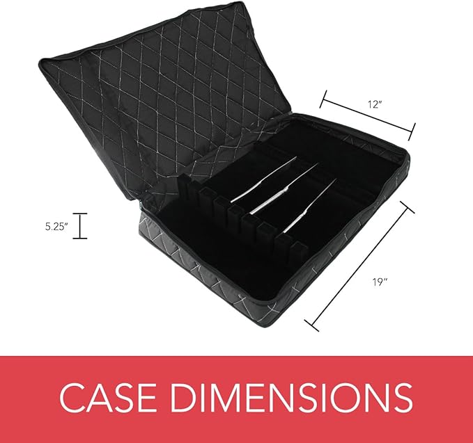 LAMINET Quilted Dinnerware Storage Case - Image 3