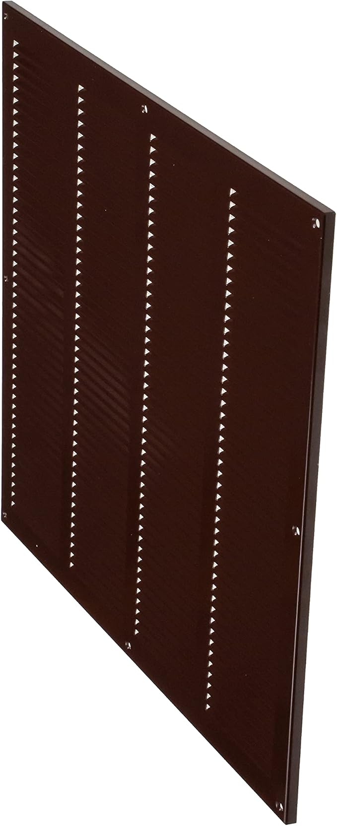 Repa Market Air Vent Cover 16x16 Inch Brown Galvanized Steel Louvered Grill - Image 9