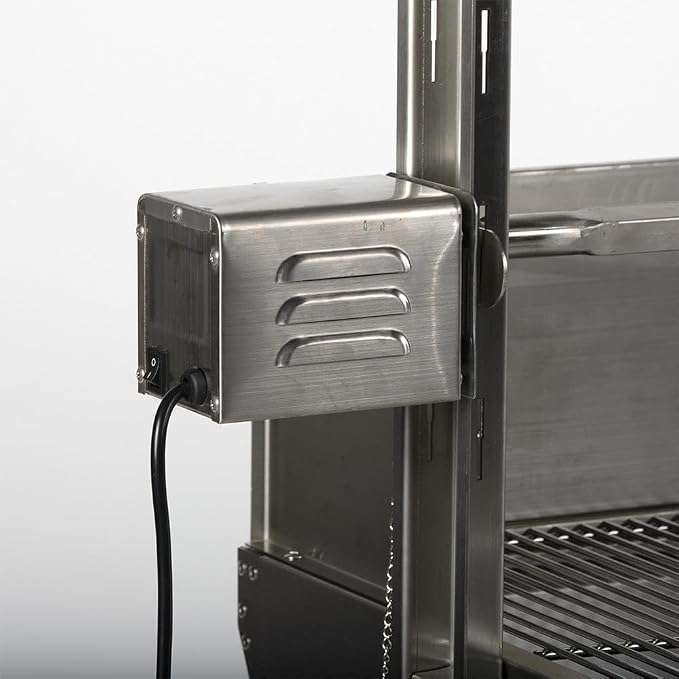 Ash & Ember 13W Stainless Steel BBQ Rotisserie Grill - Image 4