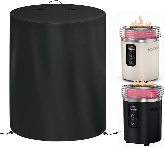 Fire Pit Cover for Ninja Fireside 360 -600D Oxford Heavy-Duty Waterproof and by KANSHENDH-US