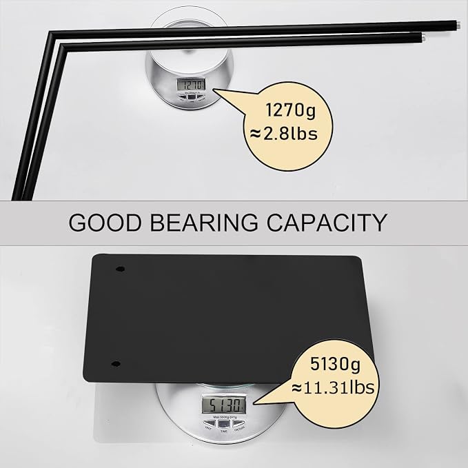 Stand Towel Rack for Bathroom Free Standing Double Towel Holders on Floor Bath - Image 6
