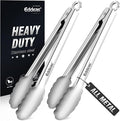 2PCS 9inch Tongs for Cooking by Eddeas