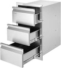 VEVOR Outdoor Kitchen Drawers 14.7" W x 25.4" H x 18.7" D, Box Frame Style by VEVOR