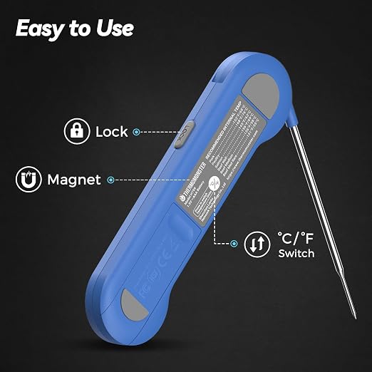 0.5 Sec Instant Read Meat Thermometer Digital - Image 7