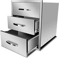 Stainless Steel Outdoor Kitchen Drawers by OLIPIC