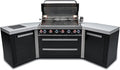 Mont Alpi MAi805-BSS45 44-inch 6-Burner 115000 BTU 45 Degree Black Stainless by MontAlpi