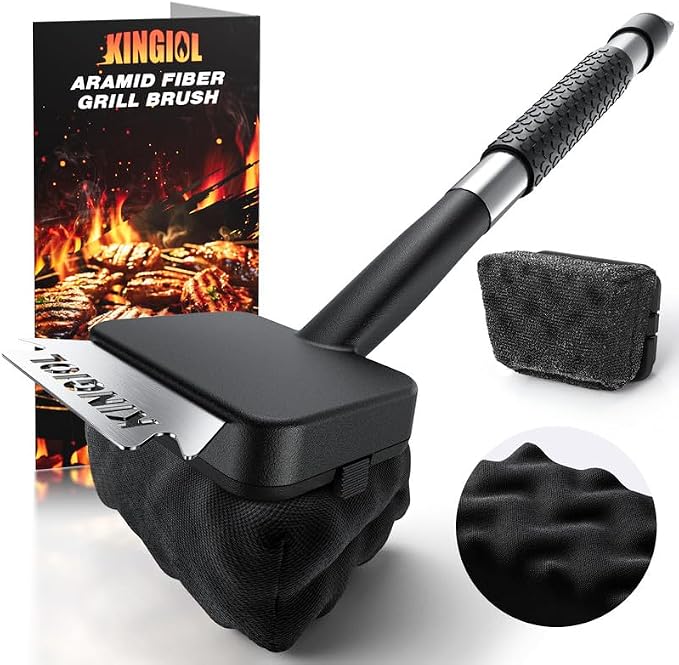 Grill Brush for Outdoor Grill by KINGIOL