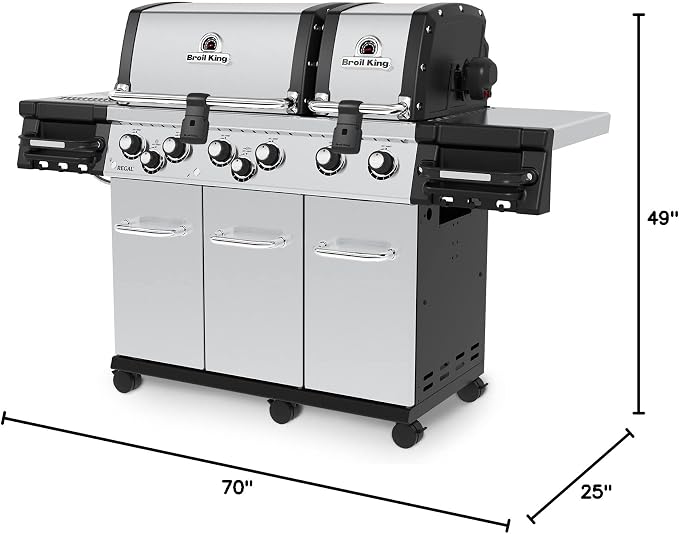 Broil King 957944 Regal S 690 Pro IR, Propane Gas Grill, Stainless Steel - Image 21