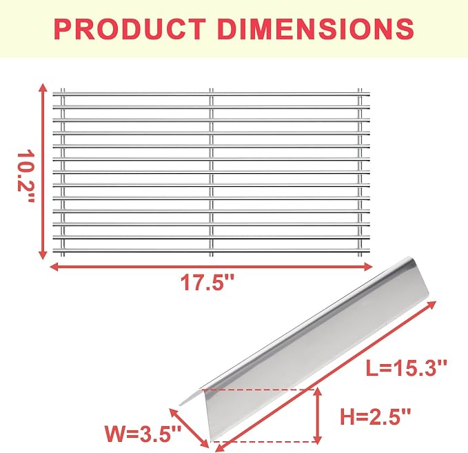 7637 Grill Grates 7635 Flavorizer Bars - Image 7