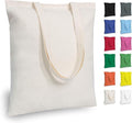 TOPDesign 3 | 6 | 12 | 24 | 48 | 192 Pack Economical Cotton Tote Bags, by TOPDesign