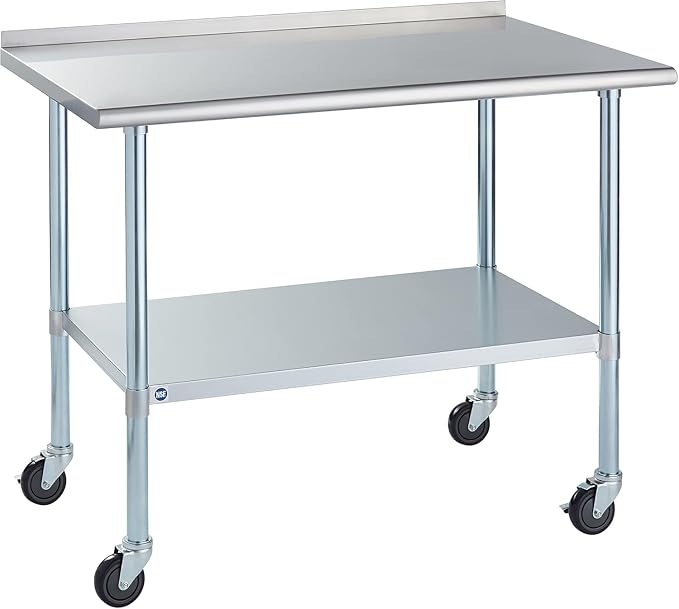 ROCKPOINT Stainless Steel Table by ROCKPOINT
