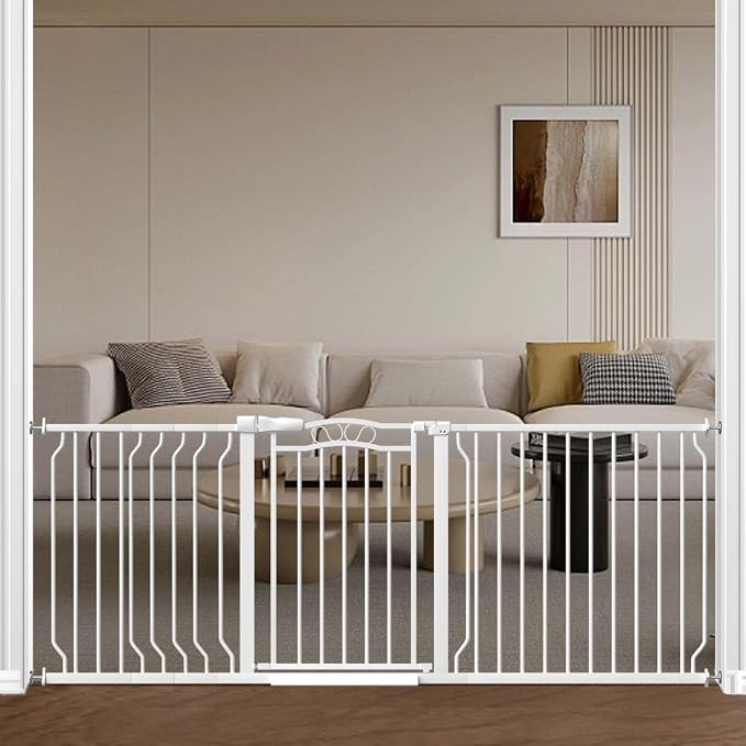 Fairy Baby 71.7"-81.1" Extra Wide Baby Gate by FairyBaby