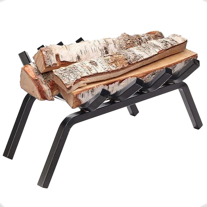 Heavy-Duty Steel Fireplace Grate by UBACKS