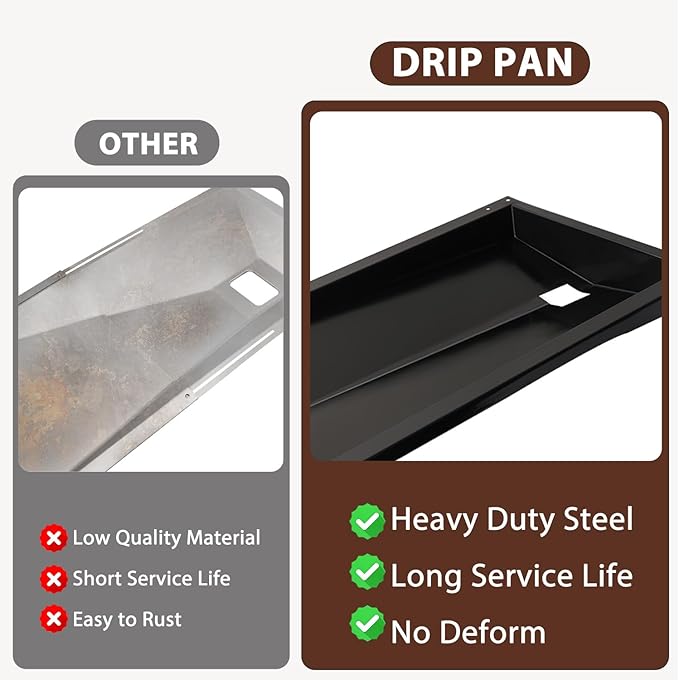 67767 Grease Tray for Weber Grill Parts Genesis 300 Series - Image 5