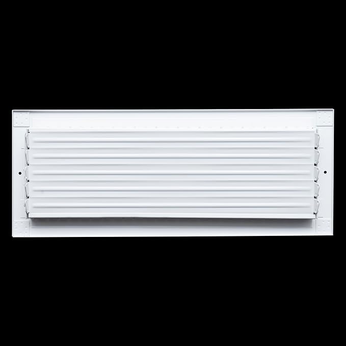 Fits 18x6 Duct Opening Steel Adjustable Air Supply Grille by Handua | Register - Image 5