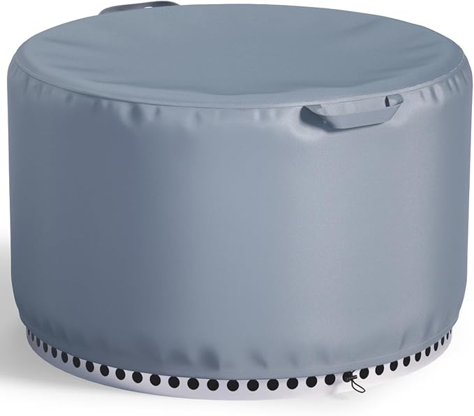 Chinchilla Round Fire Pit Cover by Chinchilla