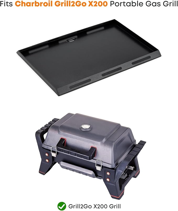 Stanbroil Griddle Insert for Charbroil Grill2Go X200 Portable Gas Grill - Image 5