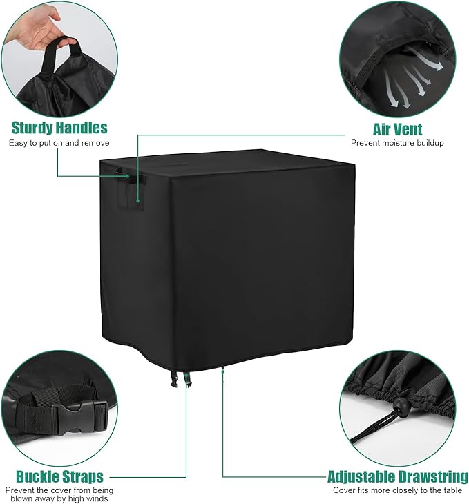 Outdoor Cart Cover, Waterproof Grill Cart Cover Pizza Oven Table Covers - Image 4