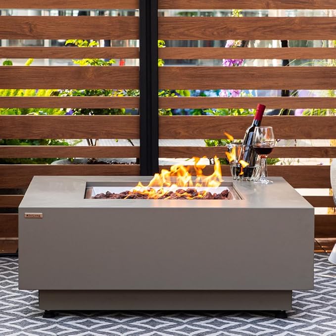 Ashton 36” Propane Fire Pit Smokeless Firepit Outdoor Gas Fire Pit - Image 6