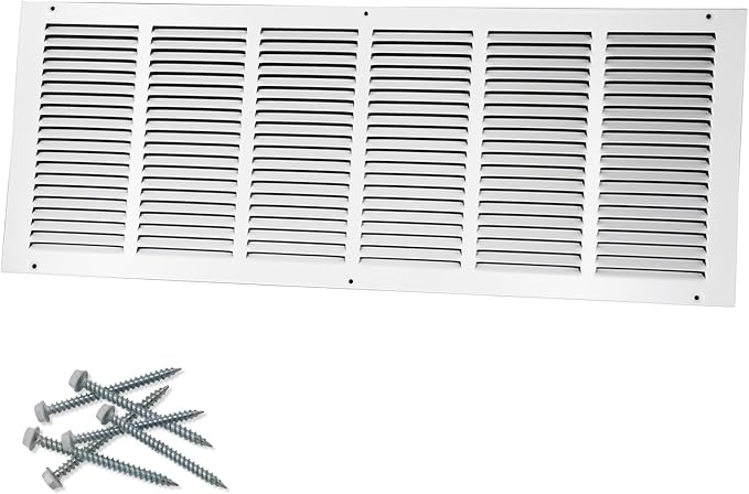 30"W x 10"H Steel Return Air Grille, Air Return Vent Cover by Howeall