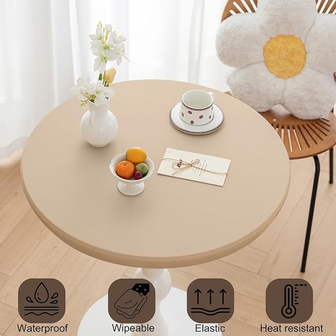 Round Fitted PU Tablecloth - Image 3