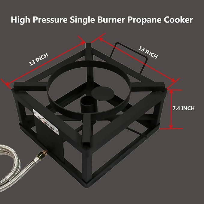 High-Pressure Single Burner Propane Stove - Image 2