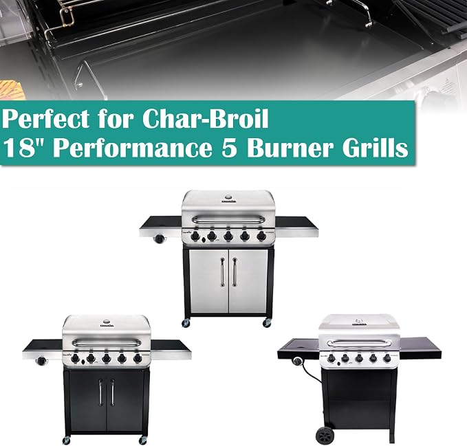 Full Size Griddle Inserts for Char-Broil Performance 5 Burner Series, Flat Top - Image 5