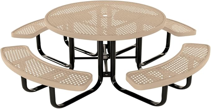 COATEDOUTDOORFURNITURE Heavy-Duty Portable Outdoor Kids Table by CoatedOutdoorFurniture