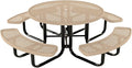 COATEDOUTDOORFURNITURE Heavy-Duty Portable Outdoor Kids Table by CoatedOutdoorFurniture