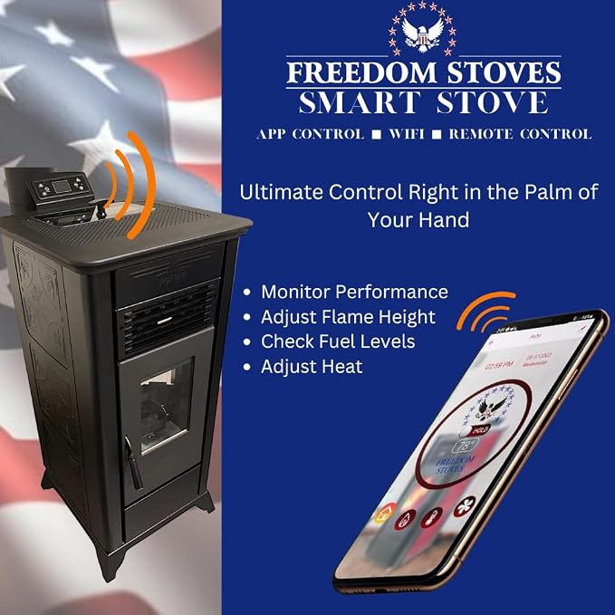 Freedom Stoves Independence PS21 Pellet Stove: Freestanding Heater - Image 9