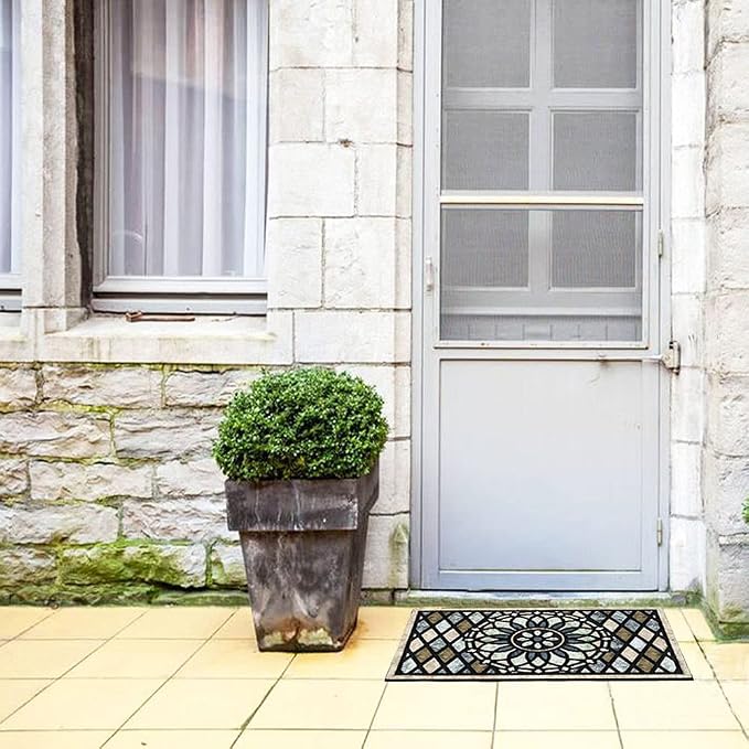 CHICHIC Welcome Door Mat 24 x 36 Inch Front Doormat Outdoors - Image 7