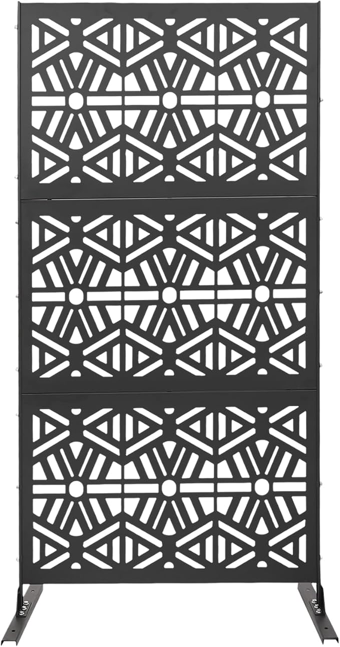 75" H×35" W Decorative Outdoor Privacy Screen by DYRABREST