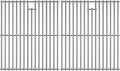 15 Inch Grill Cooking Grates Replacement, Stainless Steel Grill Grates by LOCVCDA