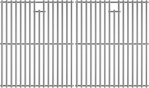 15 Inch Grill Cooking Grates Replacement, Stainless Steel Grill Grates by LOCVCDA
