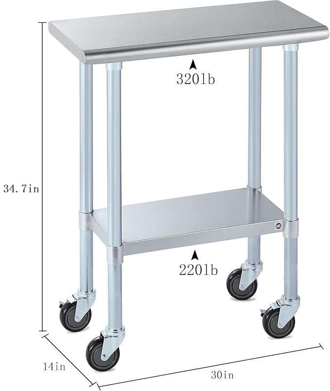 ROCKPOINT Stainless Steel Table - Image 4