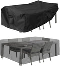 PureFit Patio Furniture Covers, Outdoor Table Furniture Cover Waterproof by PureFit
