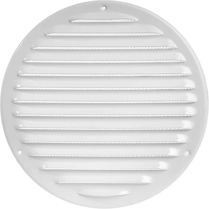 Vent Systems 8" White Soffit Vent Cover by VentSystems