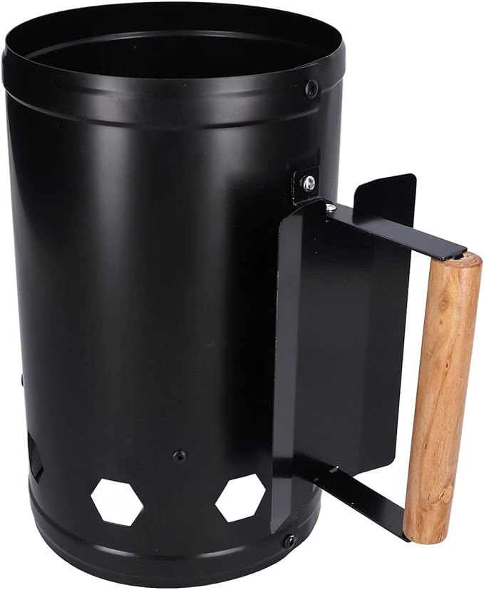 Charcoal Chimney Starter, Heavy Duty Steel BBQ Chimney Starter, BBQ Grill by Unknown