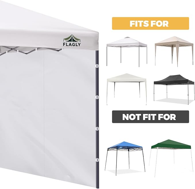 10x10 Pop Up Canopy Sidewall - Image 4